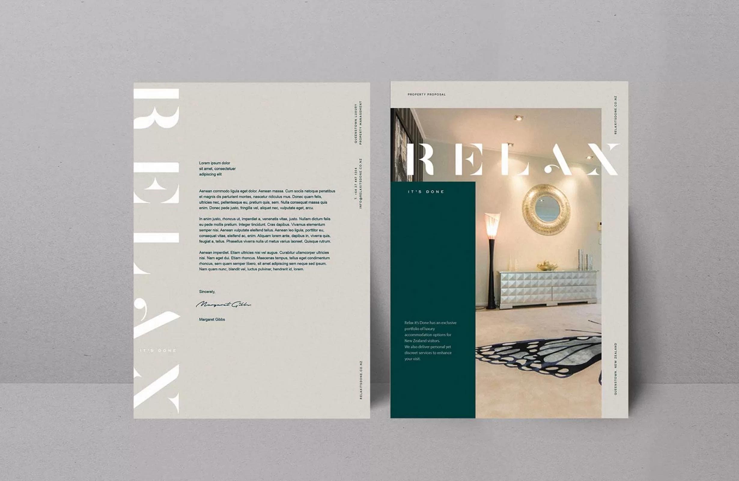 proposal design for premium look