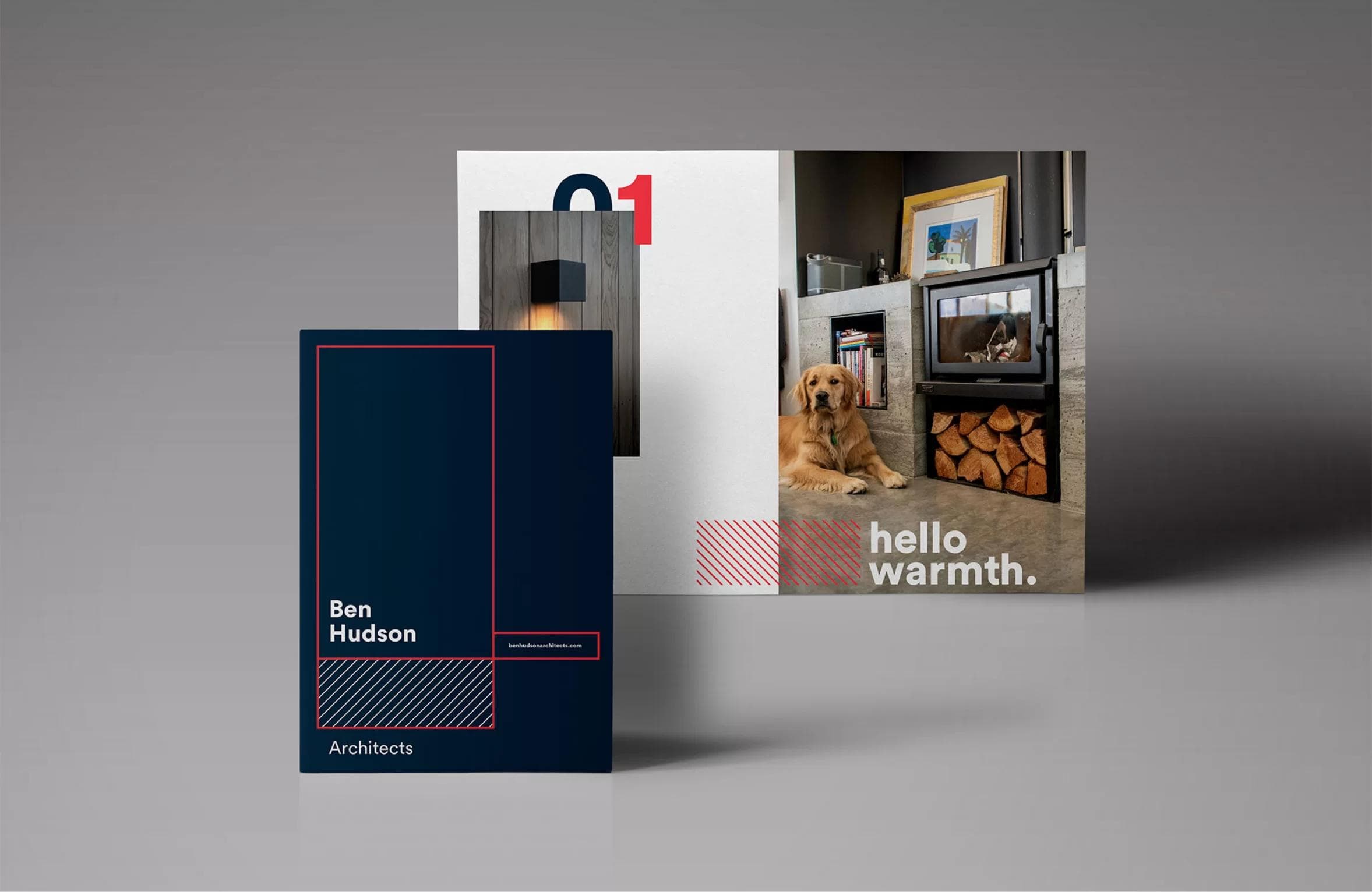 brand identity for architects Ben Hudson