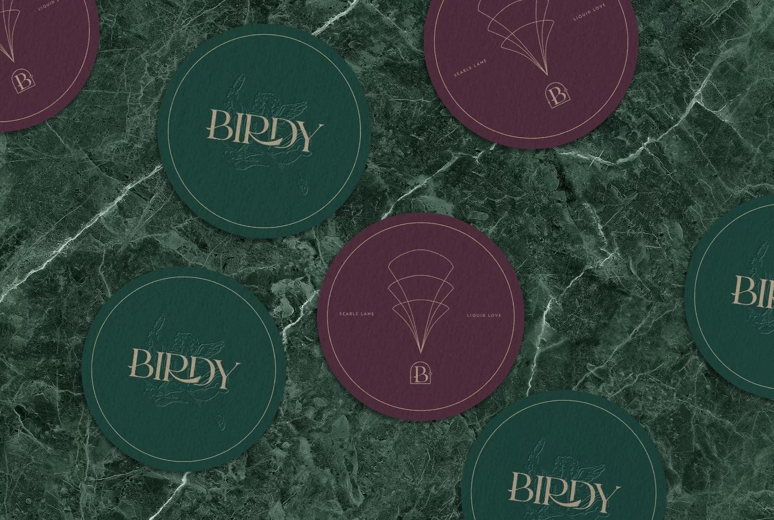Menu design for Birdy