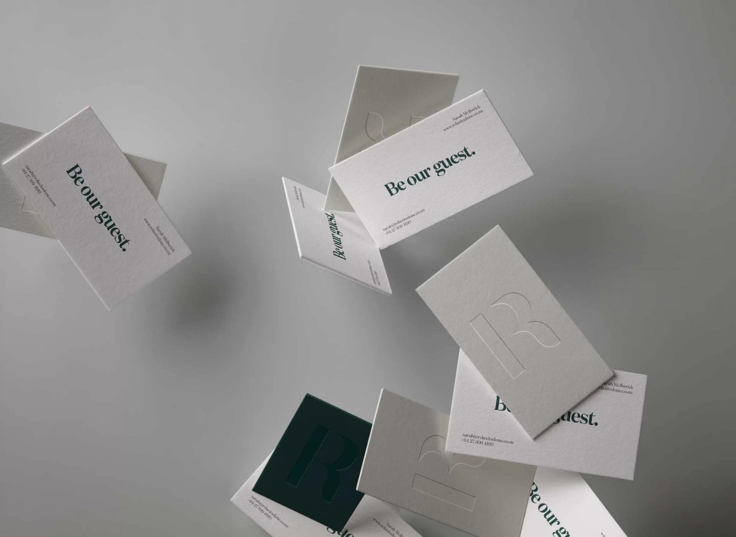 Business Card design for Relax it's Done