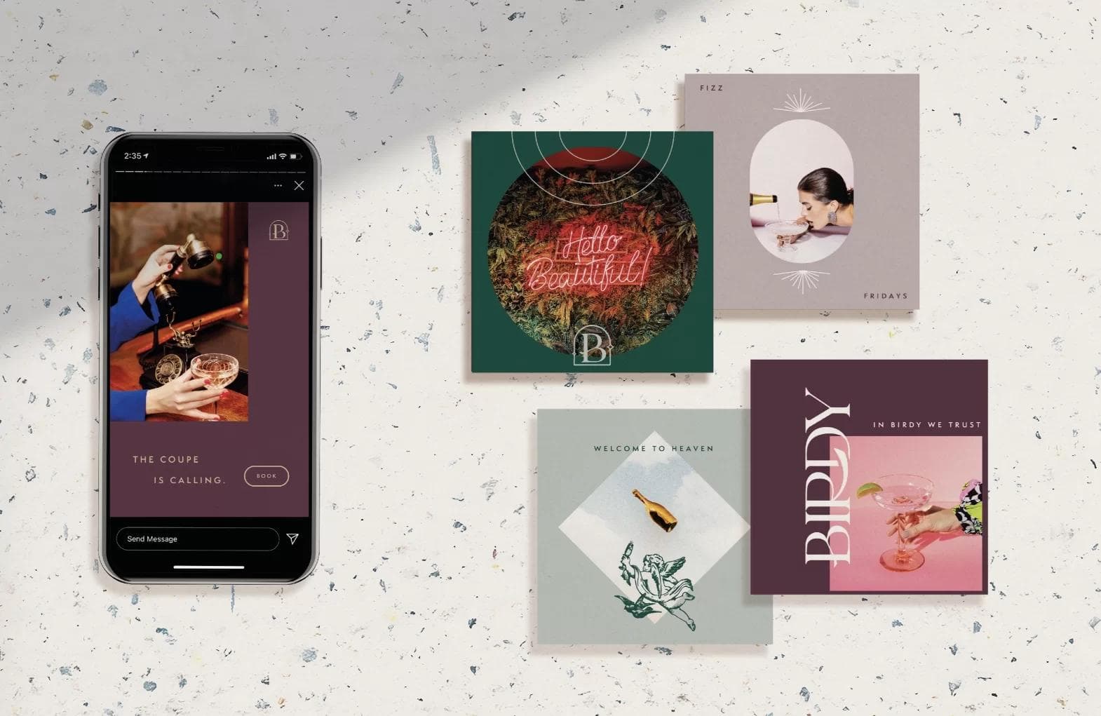 social media asset design