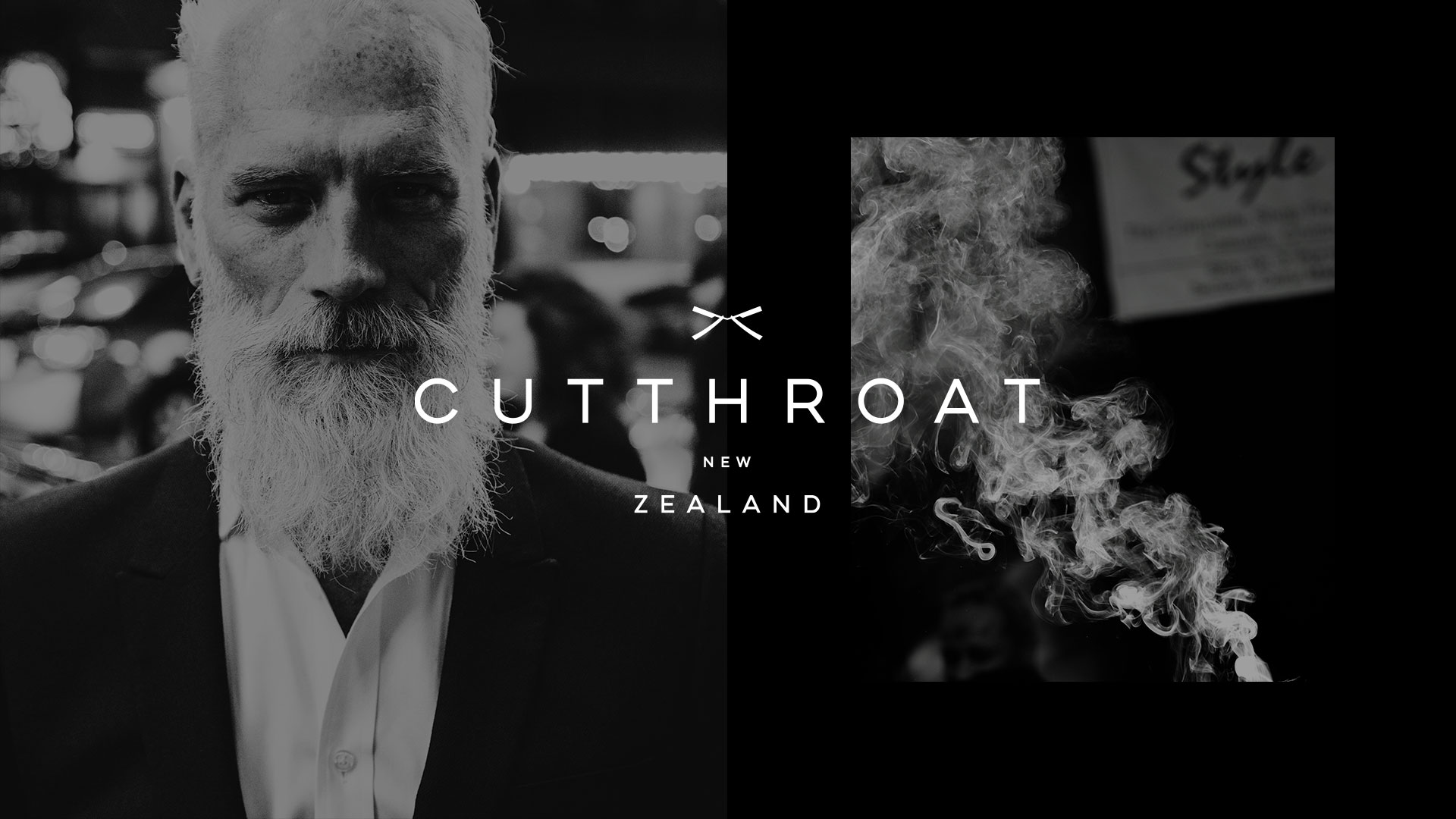 Brand identity Cutthroat New Zealand