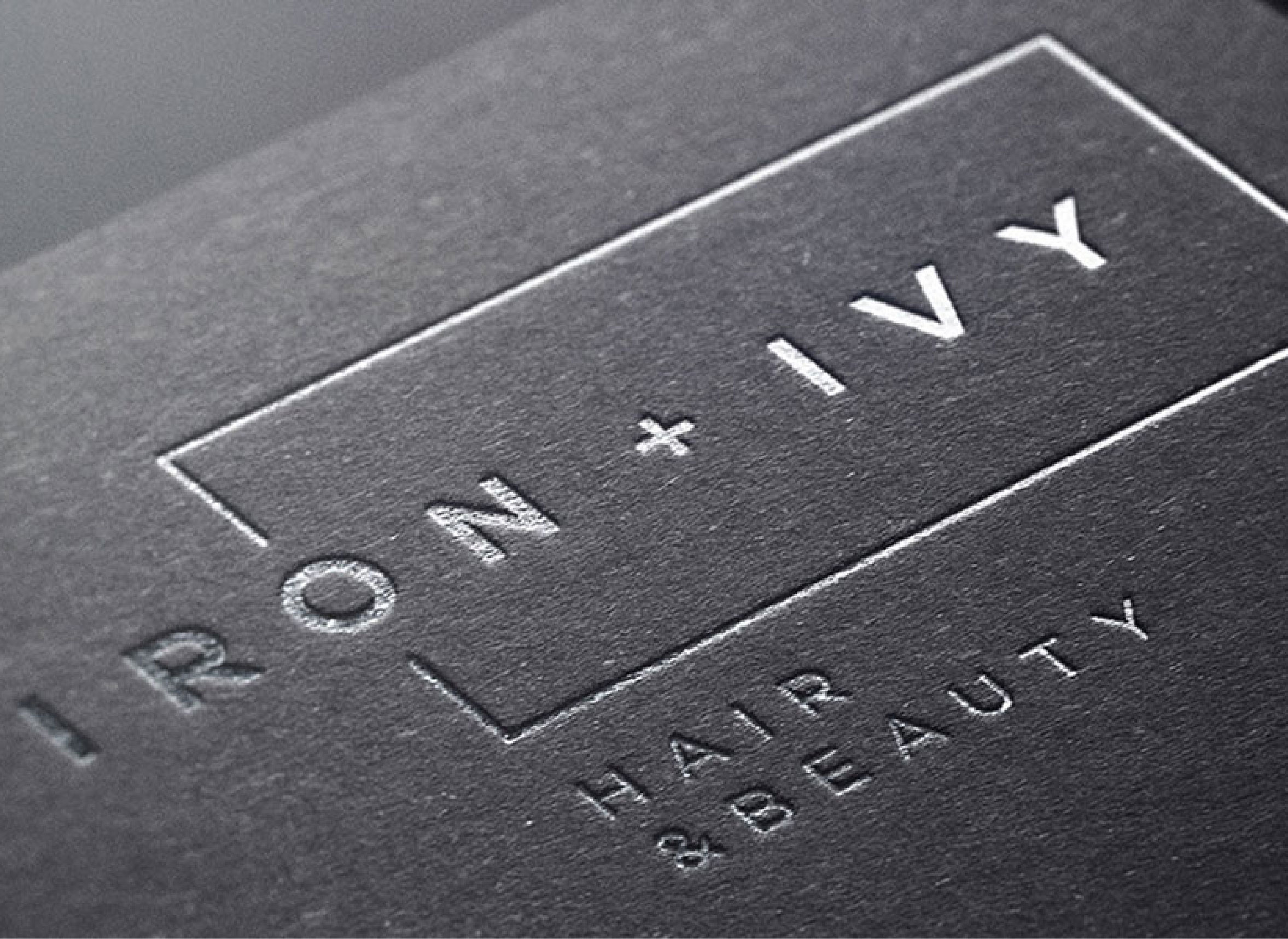 Iron + Ivy branding